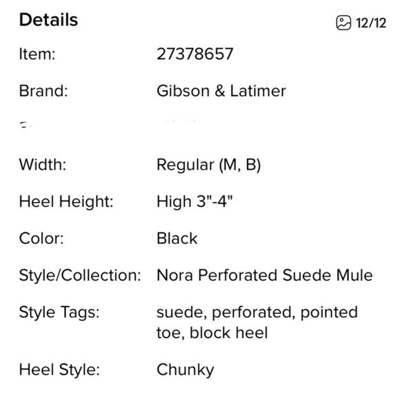 Gibson Latimer Nora Mules. 9.5 - Picture 5 of 14